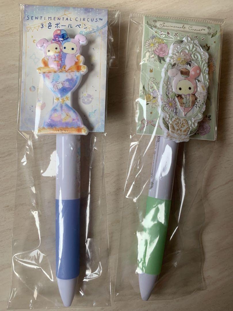 センチメンタルサーカス　サンエックス　3色ボールペン　2本セット　セーラー万年筆 センチメンタルサーカスサンエックス3色ボールペン2本セット